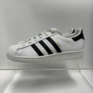 Adidas Superstar Shell Toe White/Black FV3284 Sneakers Shoes Women's Size 6.5